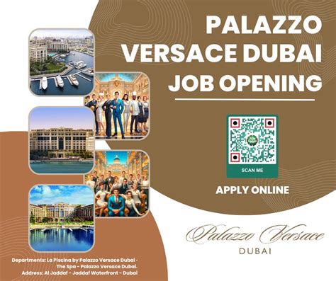 palazzo versace dubai careers|hotel careers in dubai.